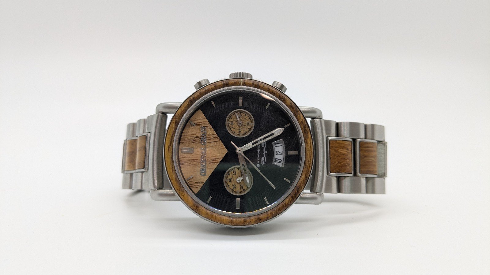 Original Grain Men's Brewmaster Chronograph Two-Toned Stainless Steel Watch