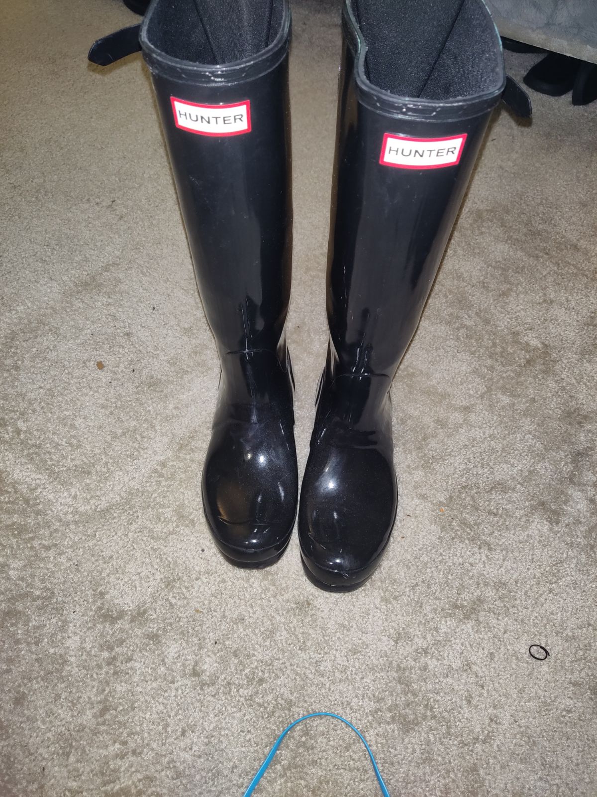 Hunter boots size 9