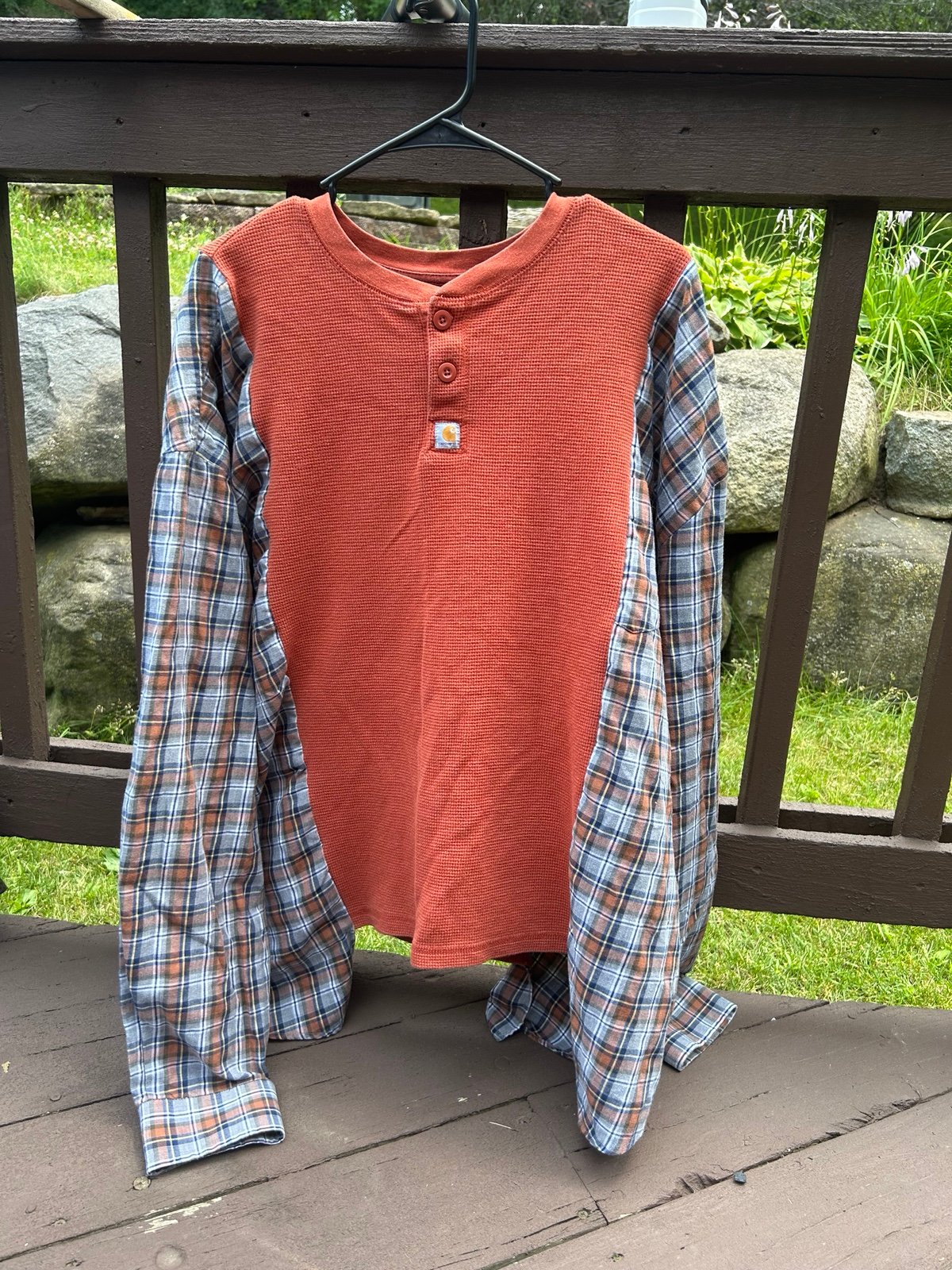 Reworked flannel carhartt