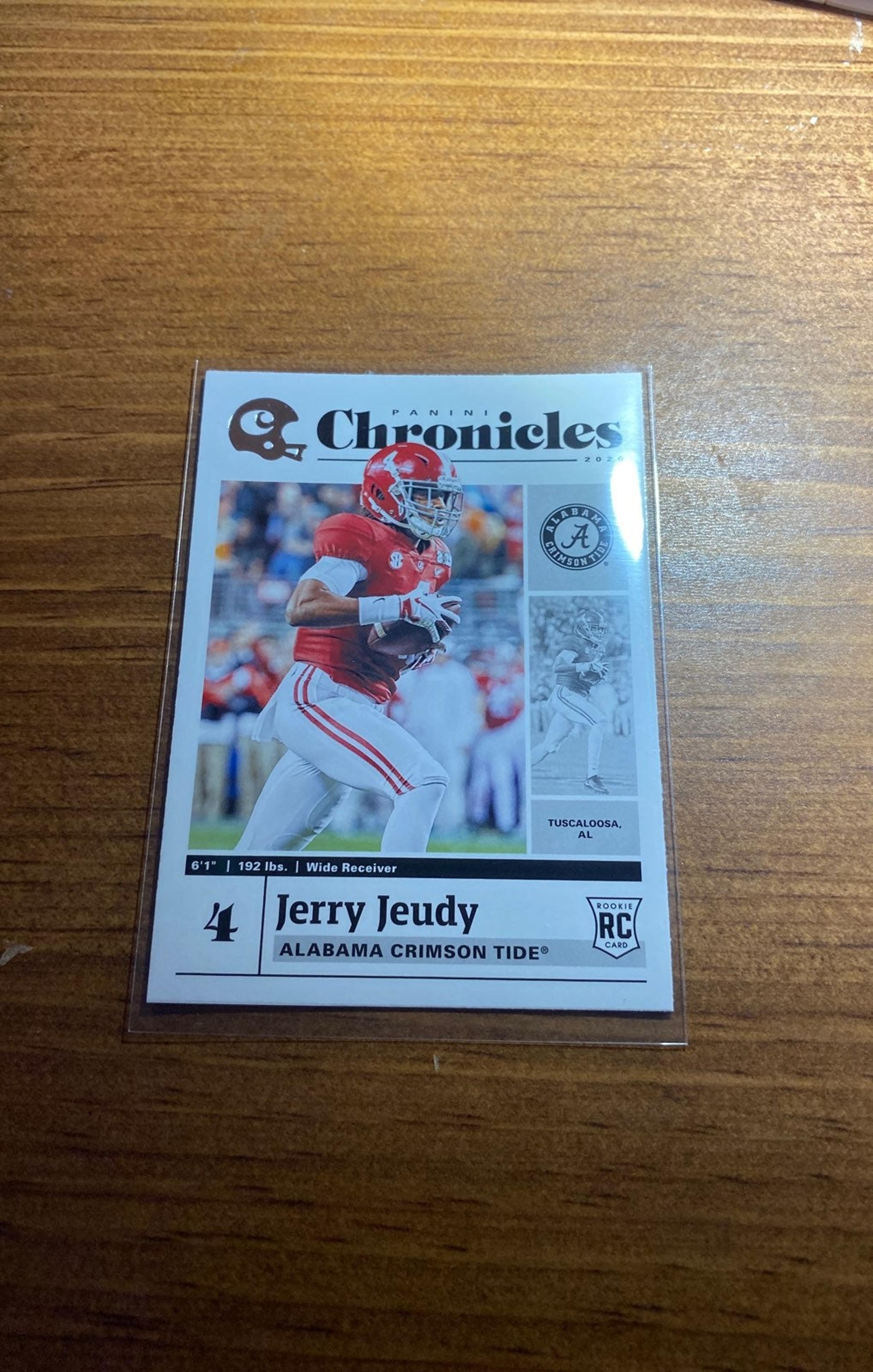 2020 Chronicles Jerry Jeudy Rookie Card