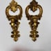 Pair Of Vintage 1970’s Dart Ind. Wall Sconce Cand Holders Gold Hollywood Regency