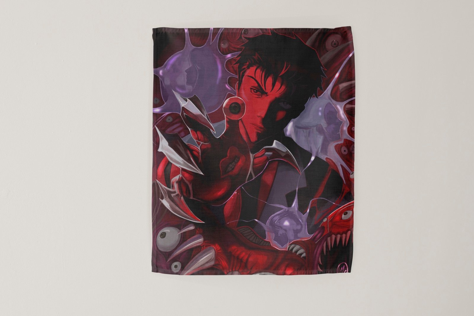 Parasyte anime 50x60 inch wall tapestry