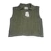 Pink Rose Green Bay Leaf V Neck Crop Sweater Vest Small NWT