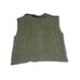 Pink Rose Green Bay Leaf V Neck Crop Sweater Vest Small NWT