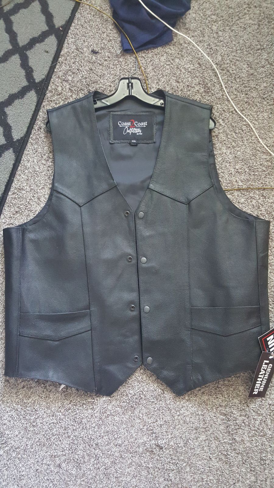 Leather Vest