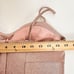 Jonathan Simkhai Cutout Arrow Dress Sz 6 Metallic Pink