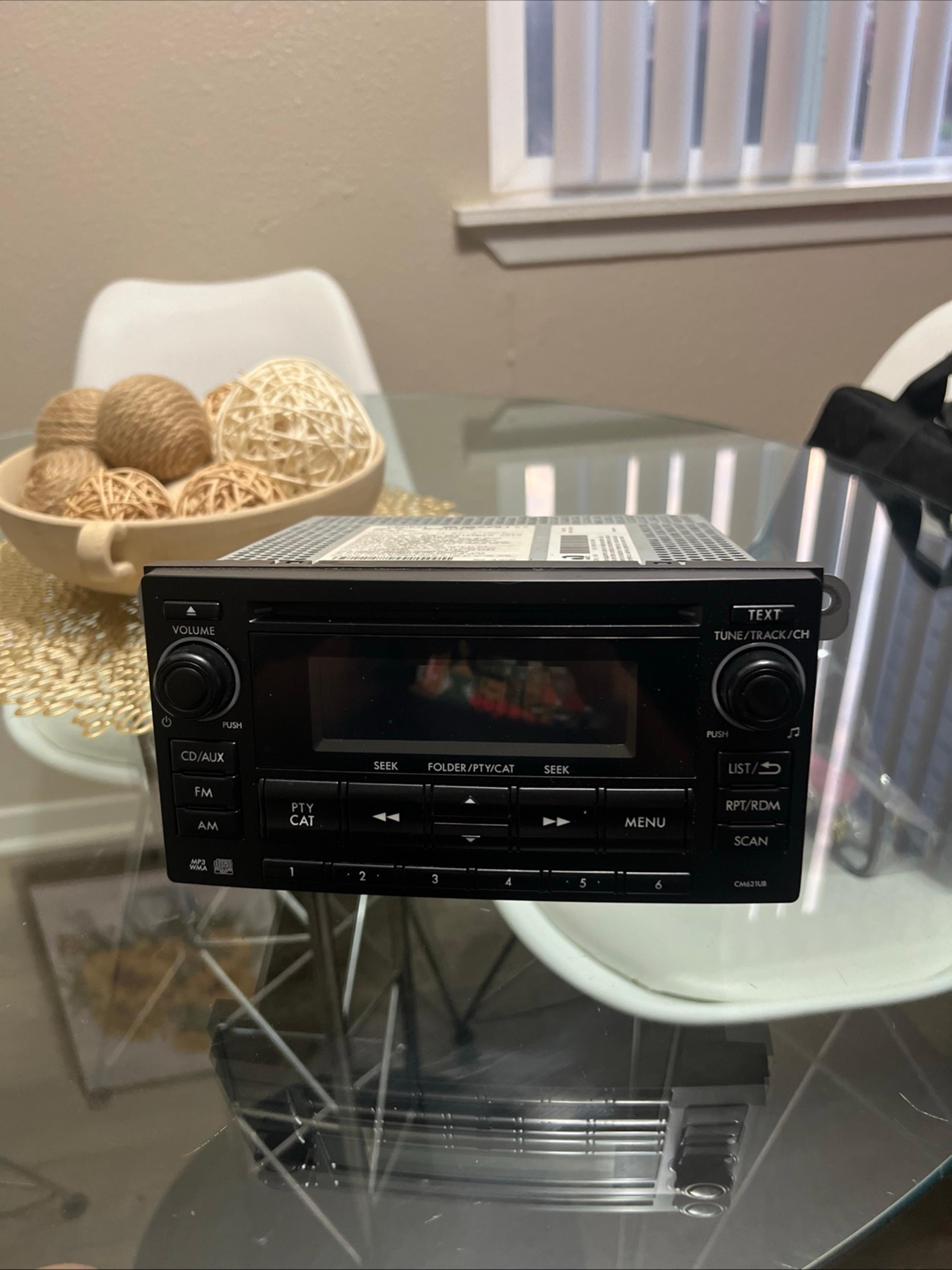 2012-2014 Subaru CROSSTREK Radio Receiver w/o Navigation w/o HD Radio