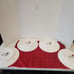 MIKASA MAXIMA CAJ14 SUMMER SYMPHONY 10.75 inch Dinner Plates (4)