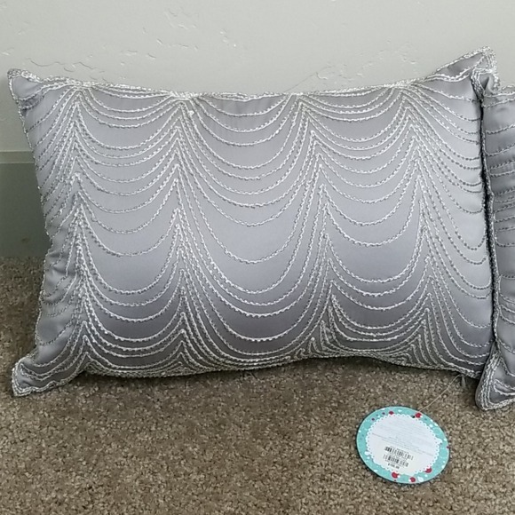 Martha Stewart beaded decorative pillows