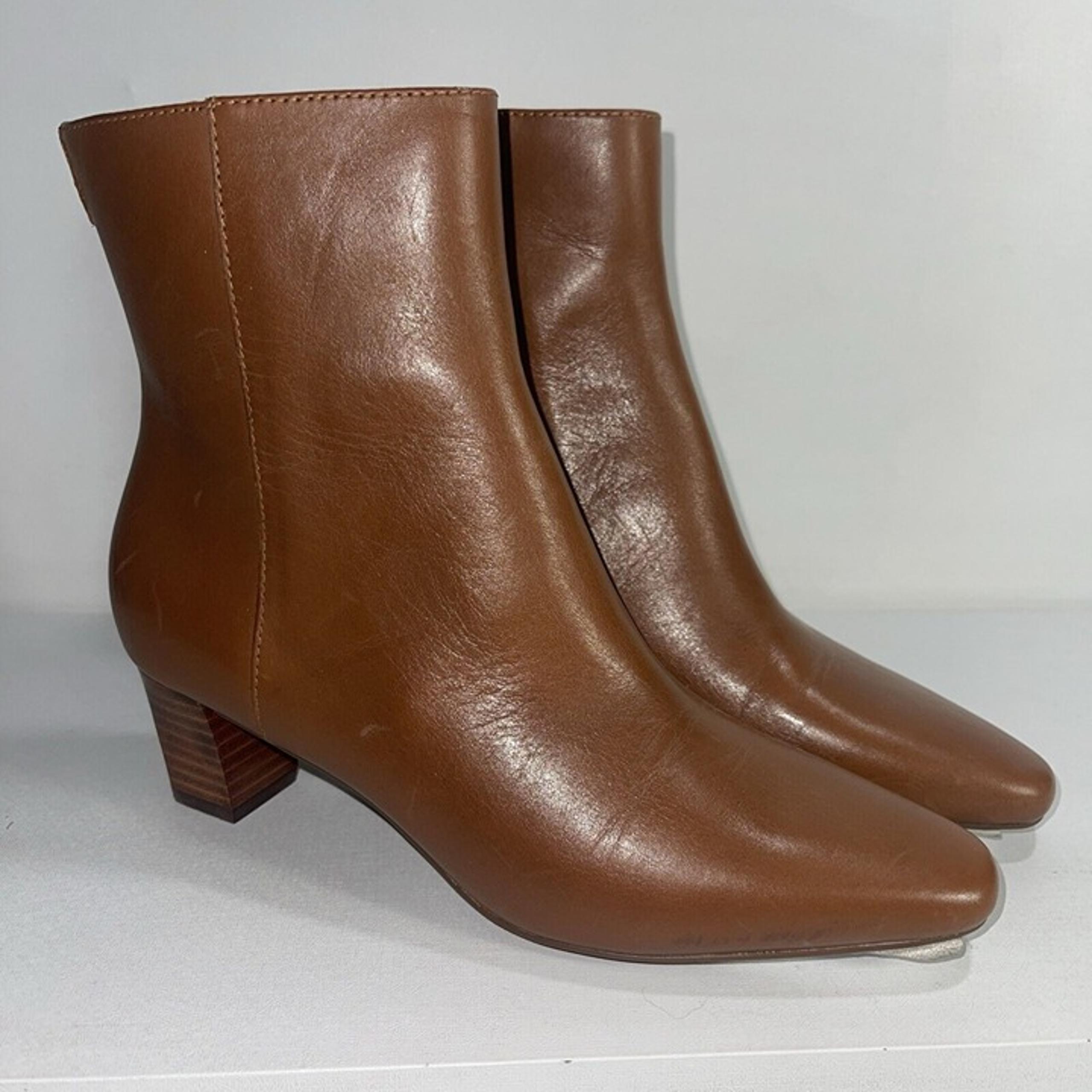 Ralph Lauren Leather Women’s Boots Willa Size 5 New Small Scuff  No Box