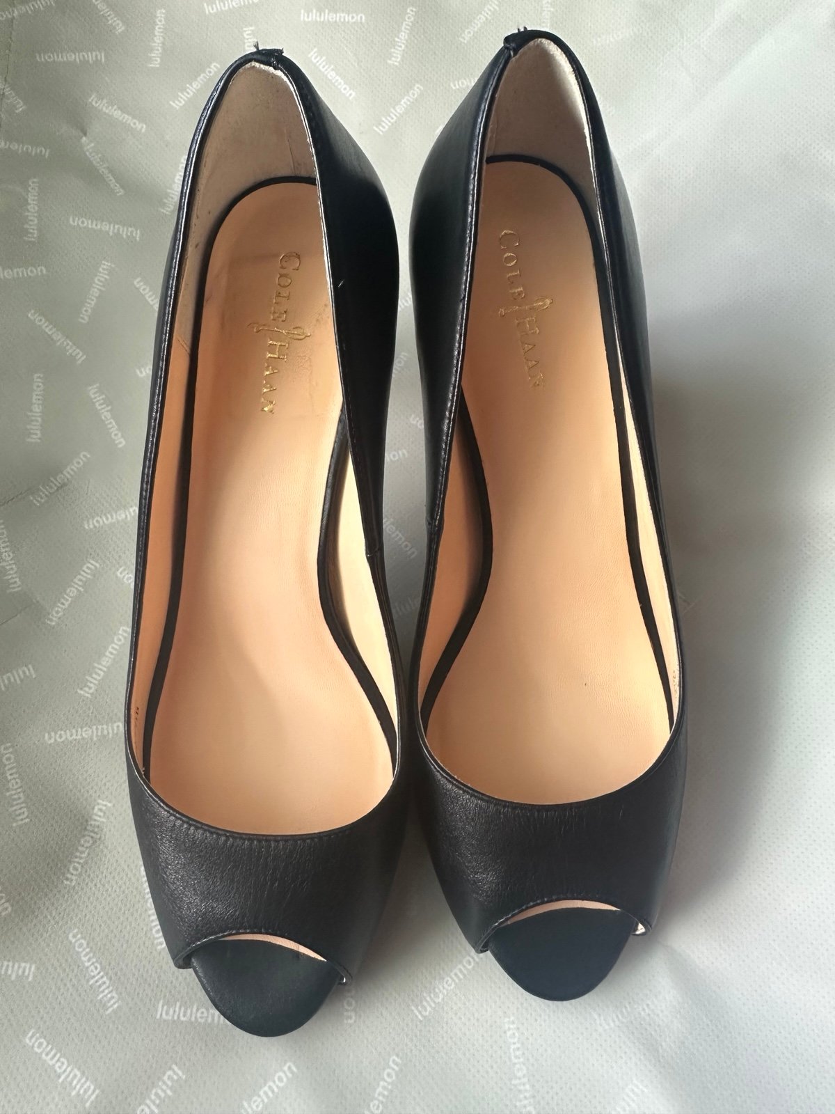 Cole Haan Heeled Leather Boots Black 7