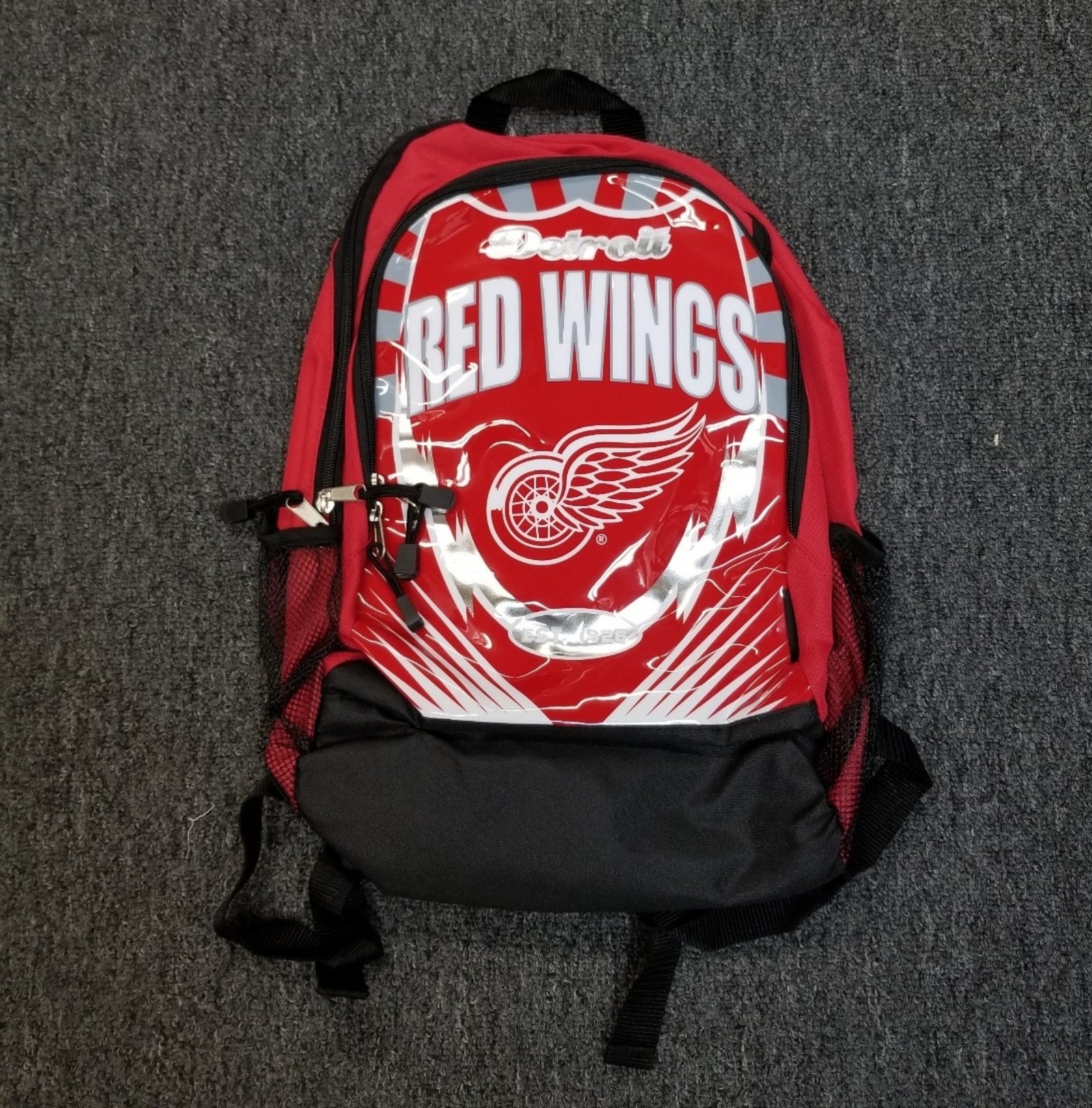 Detroit Red Wings Backpack size 18 X 13