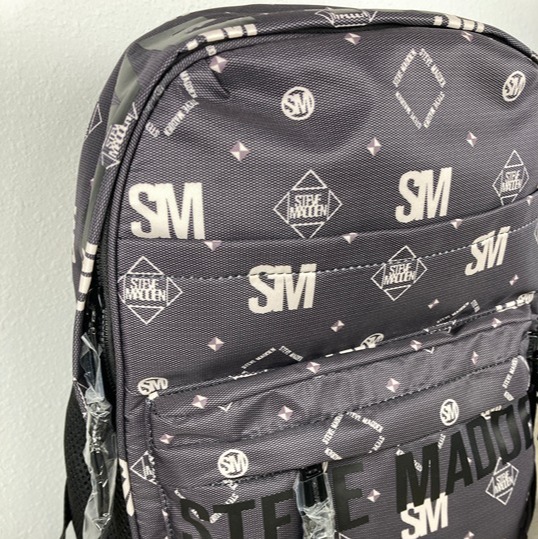 NWT Steve Madden Bforce Mini Backpack In Dark Gray – 14-Inch
