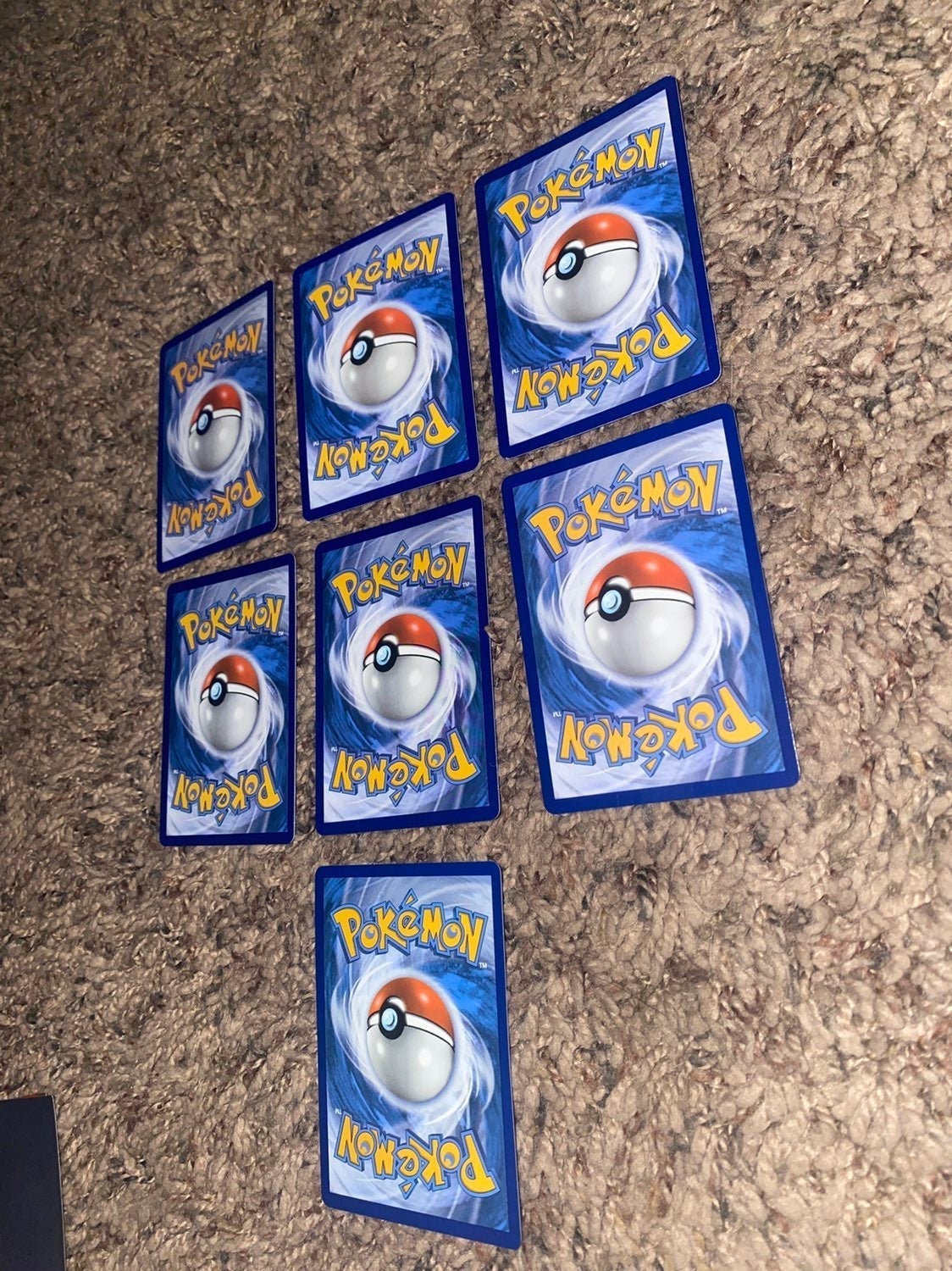 Pokémon 7 Card Bundle Other Trading Cards