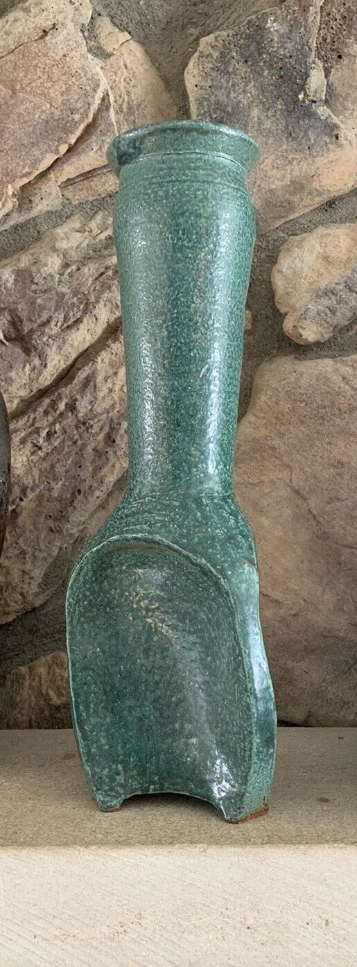 KOFFMAN STUNNING STUDIO POTTERY VASE UNIQUE SIGNED