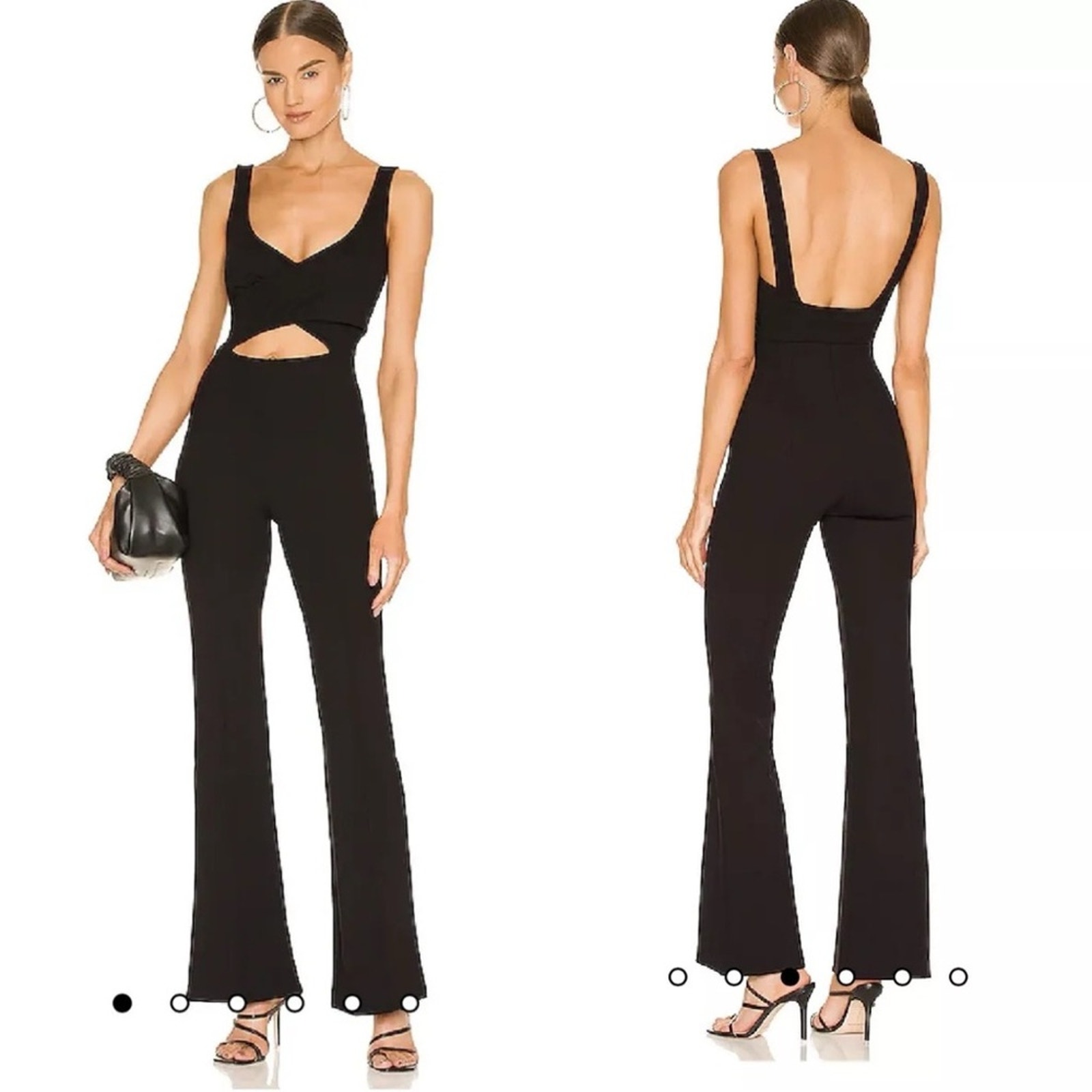 NEW GAUGE81 Black Reno Cutout Jumpsuit XS 430 MSRP