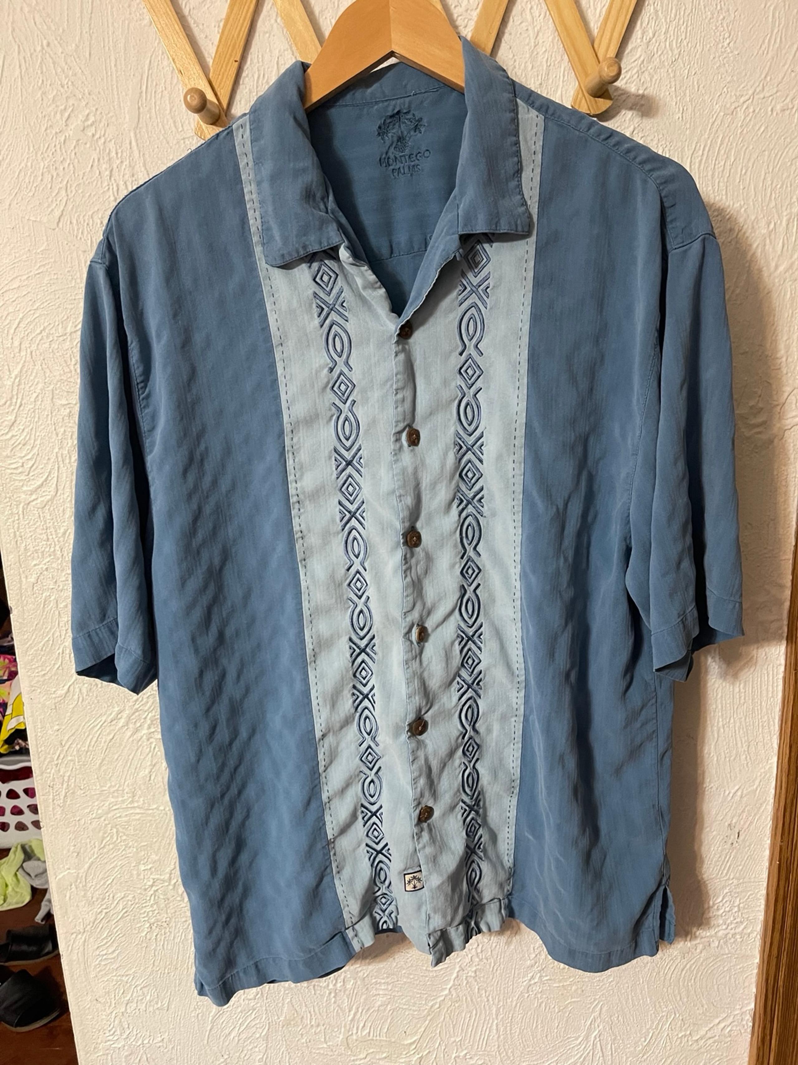 Montego Bay silk button up