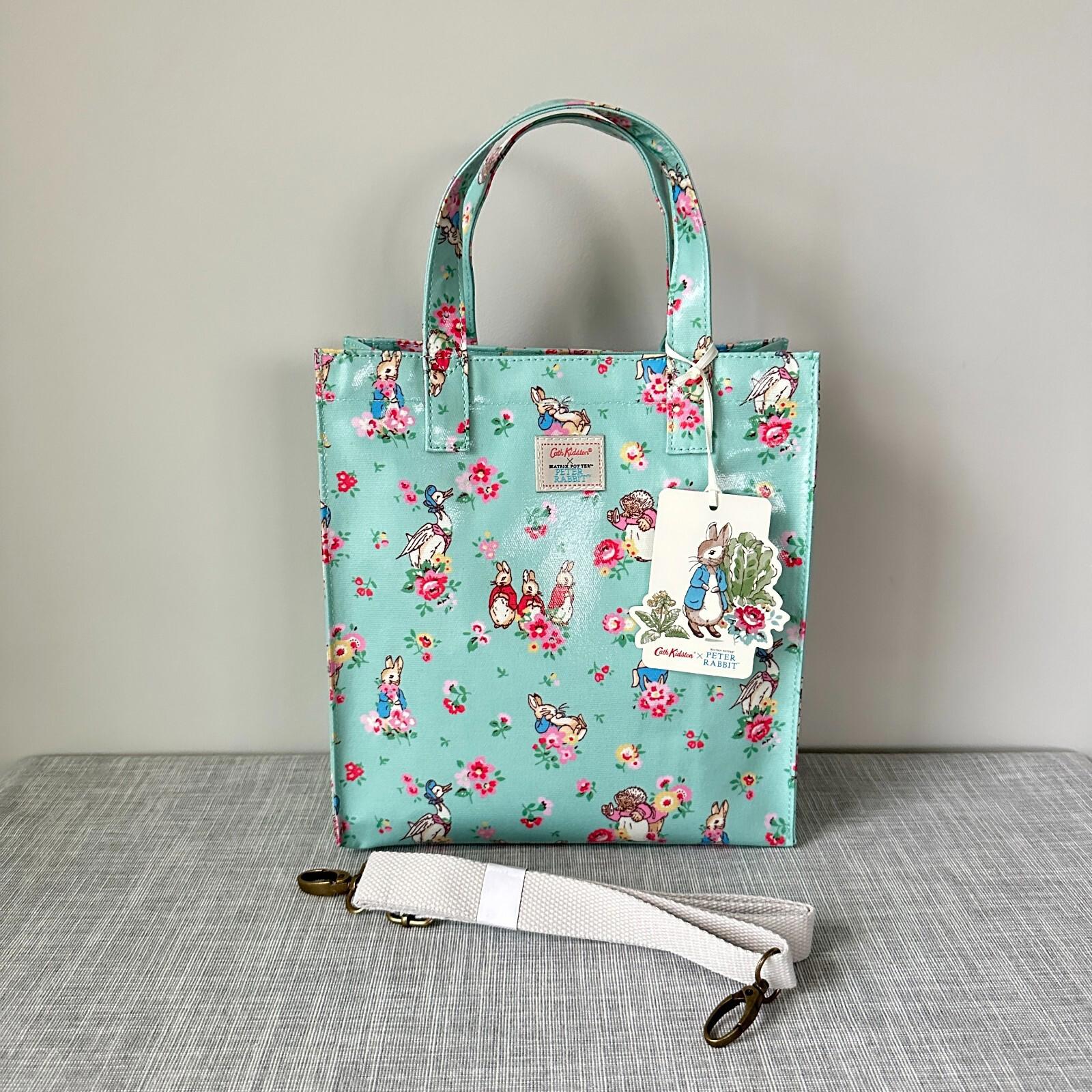 Cath Kidston Peter Rabbit Crossbody Book Bag/Tote NWT