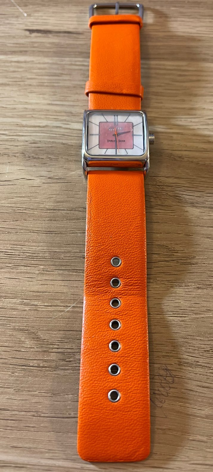 ECCLISSI STERLING SILVER WATCH WOMENS