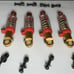 Vintage Kyosho Gold RC Shock Set 1/10 2WD 4WD RC Buggy