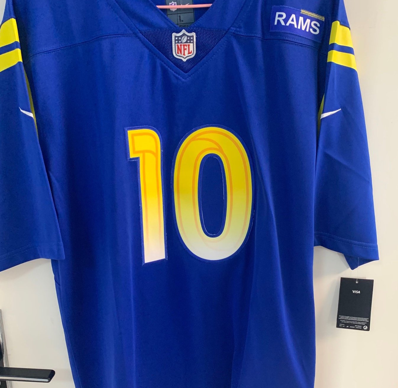 NFL Los Angeles Rams #10 Cooper Kupp Blue Jersey