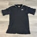 Cleveland Indians Vintage 90s Polo Shirt Sz XL Black White Embroidered VTG