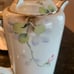 Nippon Chocolate Pot Set, 6 Cups & Saucers Hand Painted Pink Roses Floral w/Gold