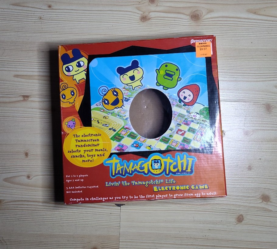 Tamagotchi 2007 Livin' the Tamagotchi Life Electronic Game Pressman