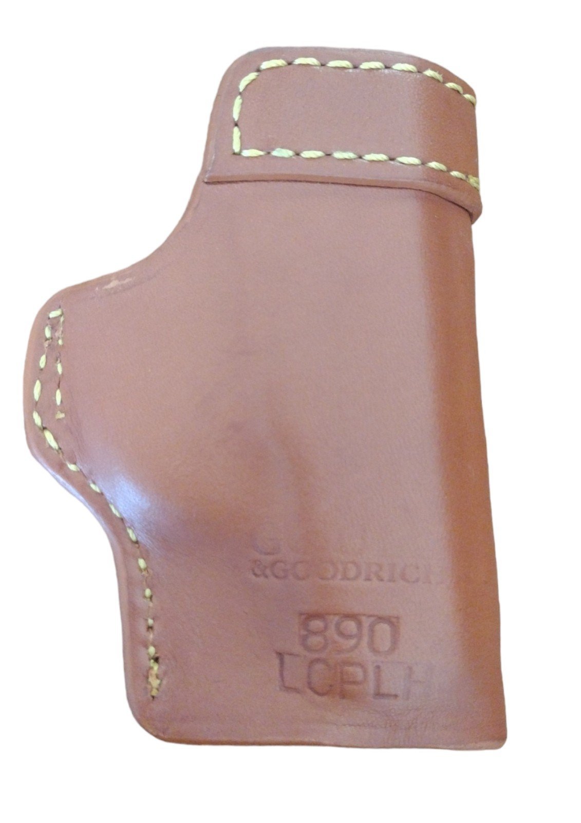 LEATHER INSIDE THE WAIST HOLSTER-LEFT CHESTNUT