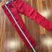 New NWT Ralph Lauren Sport Red Corduroy Pants Slim Straight Leg Size 6
