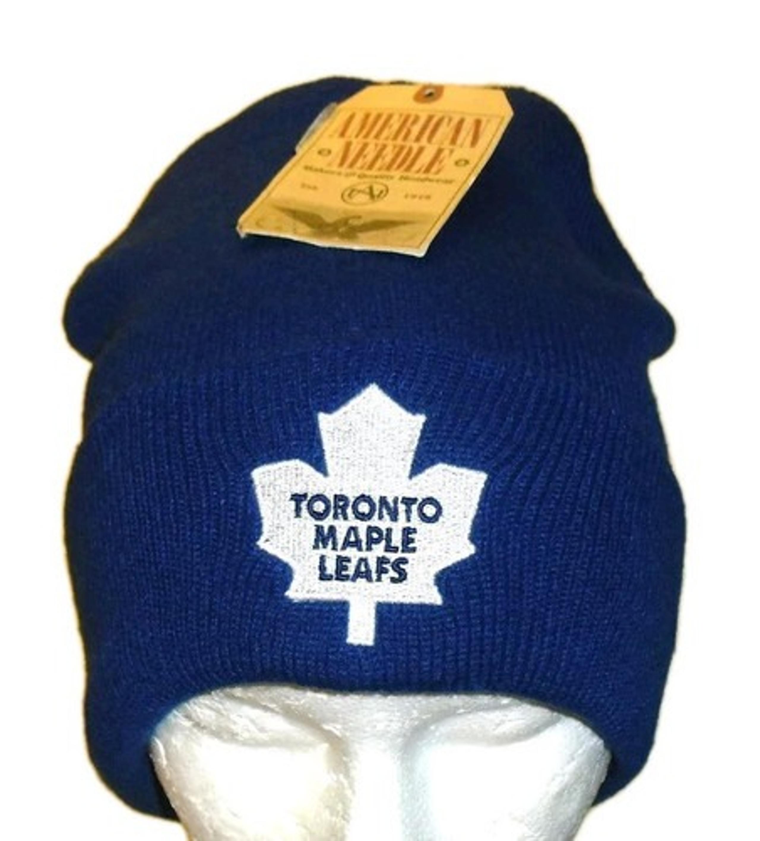 Toronto Maple Leafs Mens Vintage American Needle Cuff Beanie Winter Hat Cap New