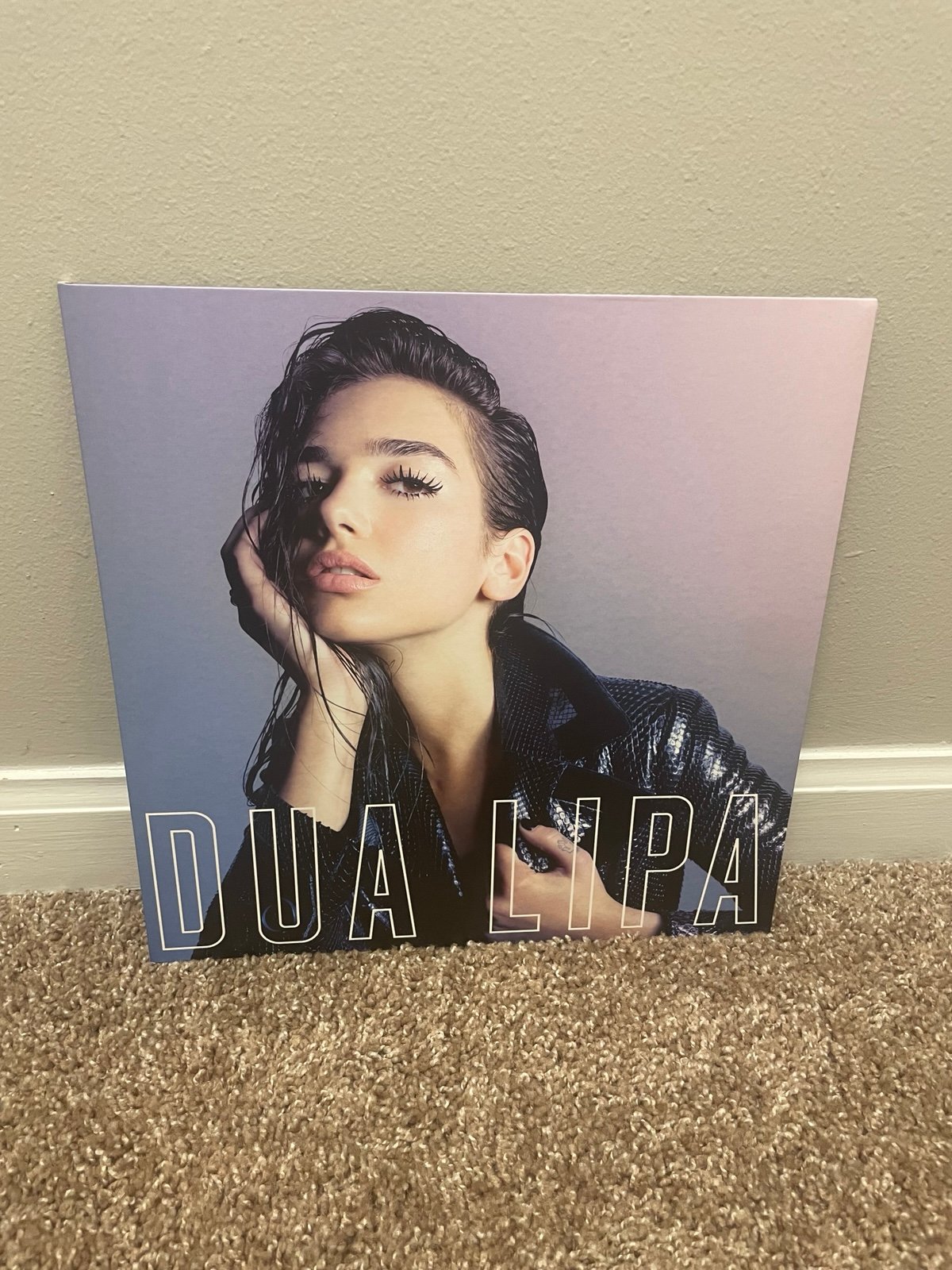 Dua Lipa- Dua Lipa Pink Marbled Vinyl LP 2017