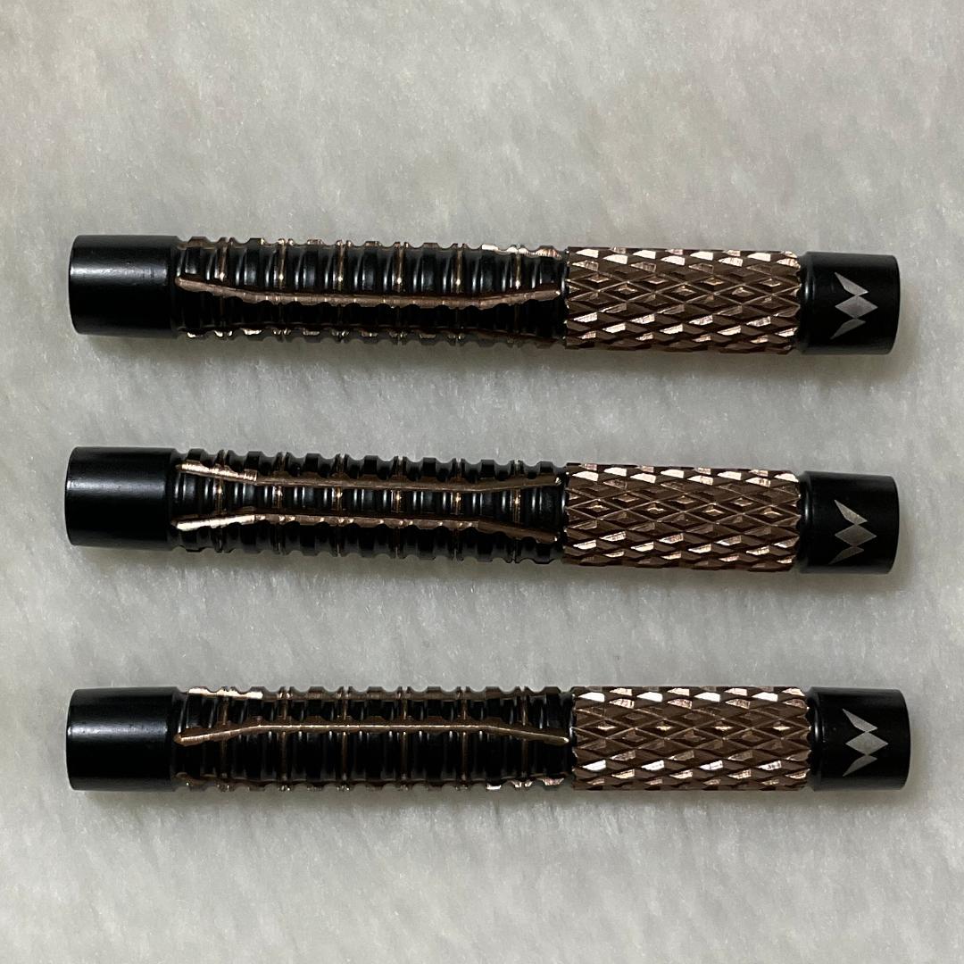 Mission Horus Soft Tip Darts - 97.5% Tungsten Black & Bronze