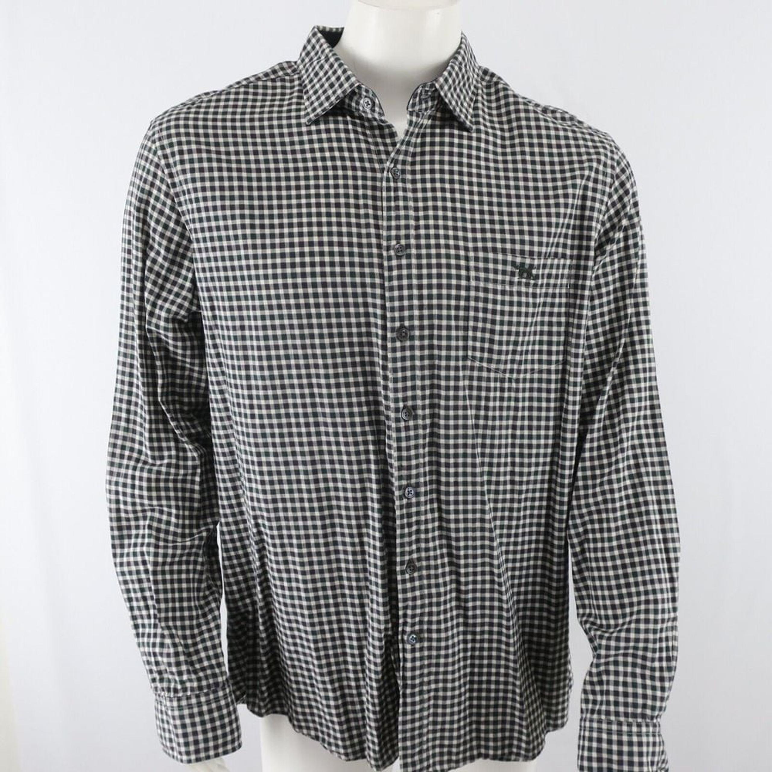 Rodd & Gunn Button Up Shirt Mens XL Blue Green Cotton