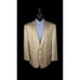 Lauren Ralph Lauren Mens 44S Brown Herringbone Poly Blend Sport Coat Blazer