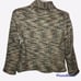 Bo Carter Turtleneck Tweed Sweater 100% Wool Chunky Knit Size Medium