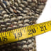 Bo Carter Turtleneck Tweed Sweater 100% Wool Chunky Knit Size Medium