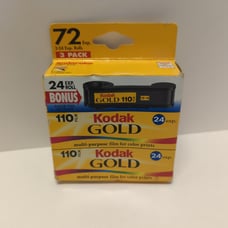 KODAK Gold / 110 Film / 24 Exposures ISO 400 Expired 01/2003 - SEALED