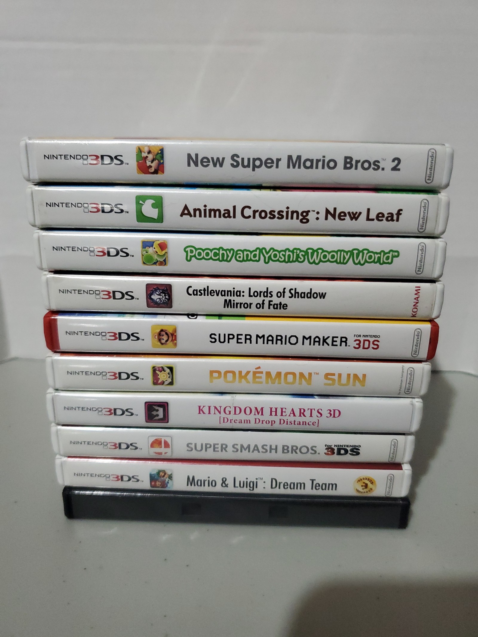 10x Lot Nintendo 3DS Replacement Cases, Manuals, & Inserts *NO GAMES* Pokemon