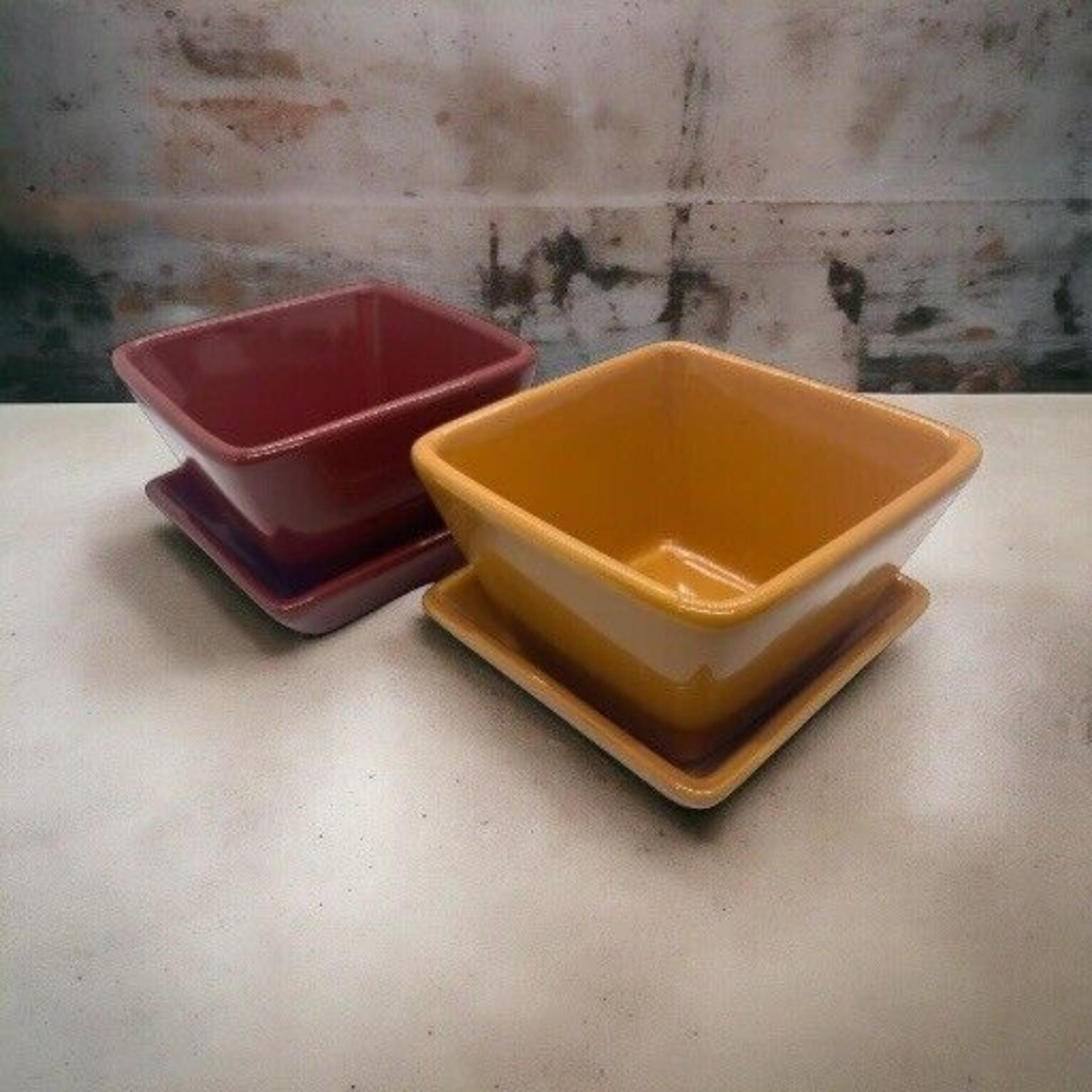 PAMPERED CHEF SIMPLE ADDITIONS SERVING CONDIMENTS TRAY BOWL - Set Of 2