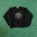 Vintage 90s Black Club Monaco Heritage Crest Sweatshirt M