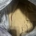Jane August Metallic Silver Hobo Bag Genuine Leather Made in Italy