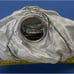 Jane August Metallic Silver Hobo Bag Genuine Leather Made in Italy