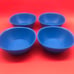 Tupperware Large Soup Bowls 700mL (Set of 4) Blue