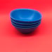 Tupperware Large Soup Bowls 700mL (Set of 4) Blue