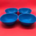 Tupperware Large Soup Bowls 700mL (Set of 4) Blue