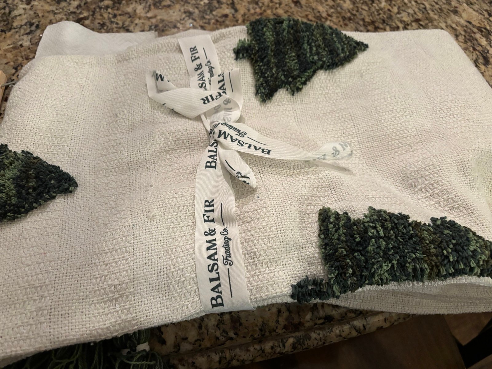 Balsam&Fir tree blanket