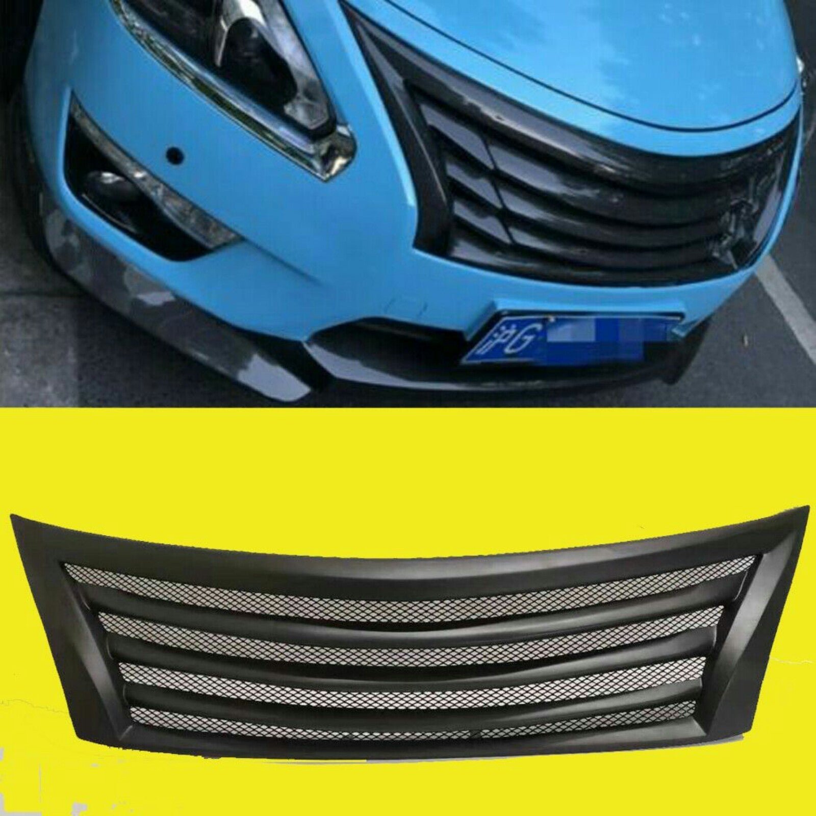 FiberGlass For Nissan Teana Altima 2013 2014 2015 Front Bumper Center Grille
