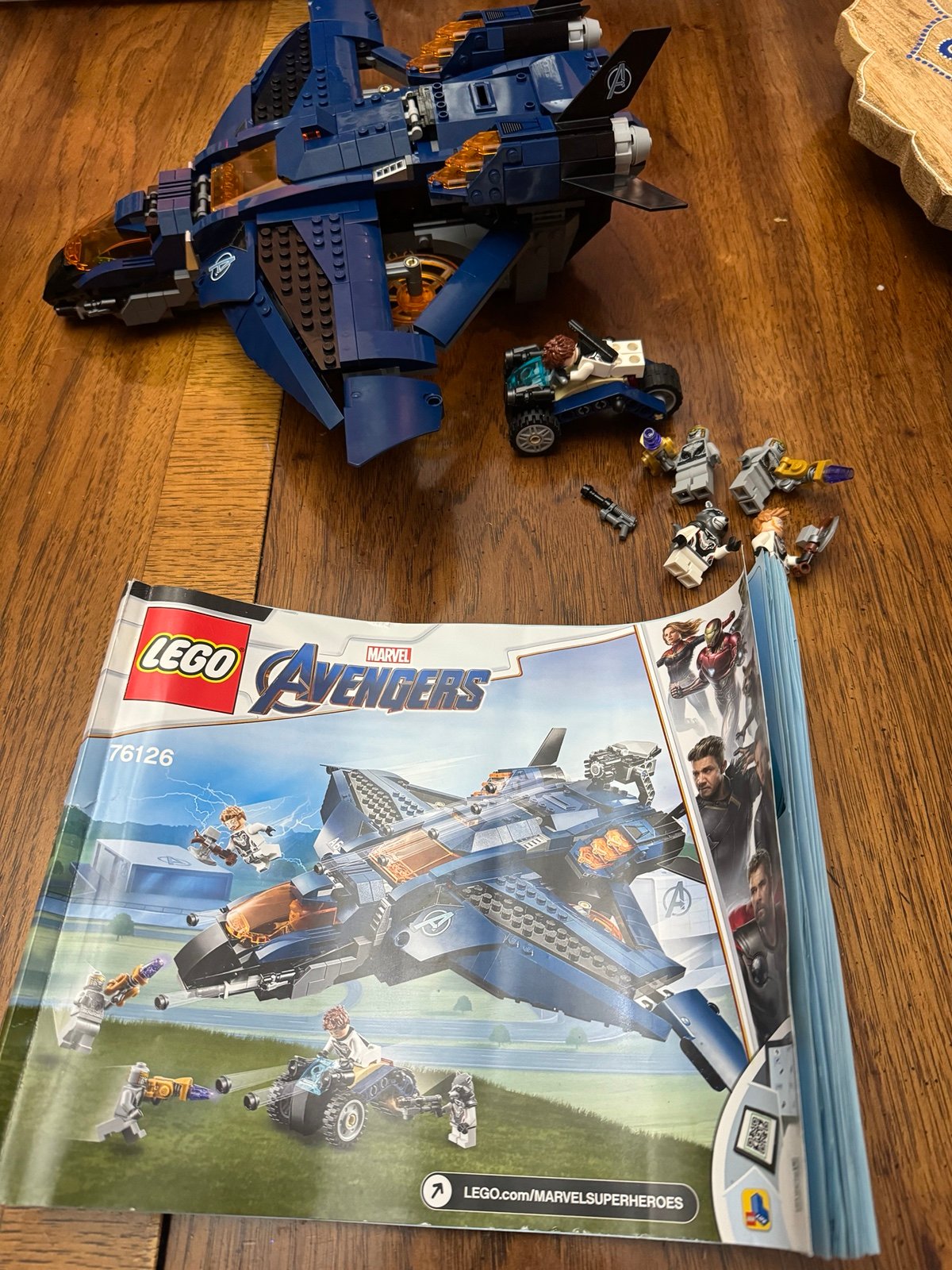 Lego 76126 Avengers Plane