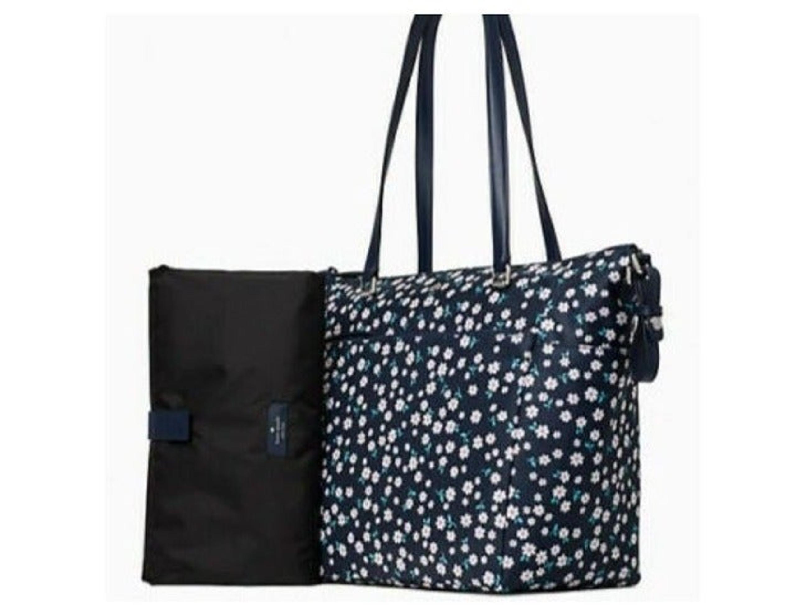 Kate Spade Jae Fleurette Toss Baby Diaper Bag Women's Handbag Nylon Tote